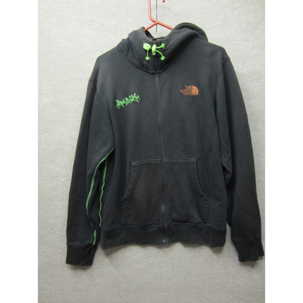 The North Face x BIGFOOT ONE Hoodie Mens M Graffiti Artist Full Zip Rare TNF